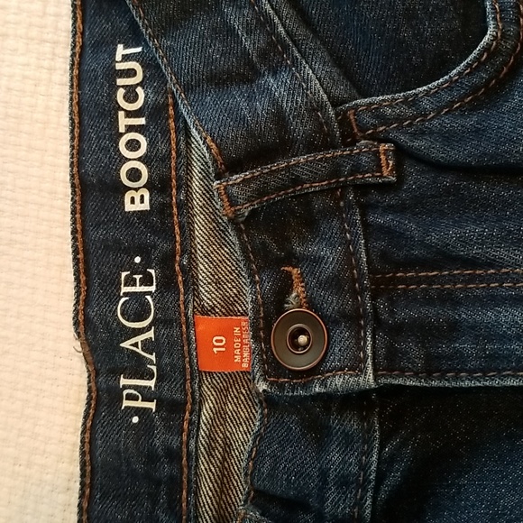 The Children's Place Boys Bootcut Jeans, Size 10 (one pair now available) - Picture 4 of 6
